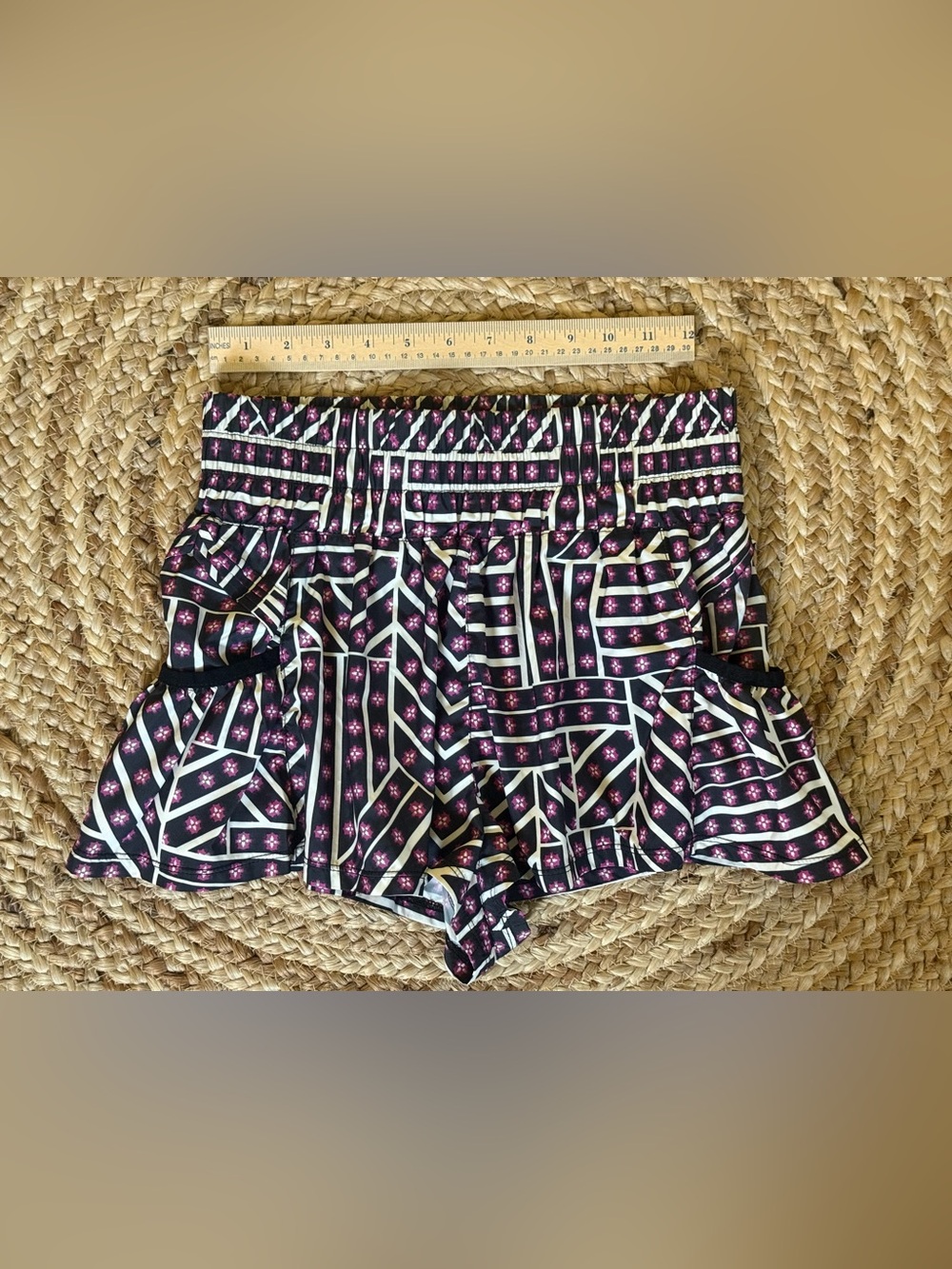 Free People Movement Get Your Flirt On Shorts XS Balletcore Tenniscore Coquette